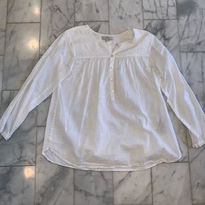 J. Crew Embroidered Top